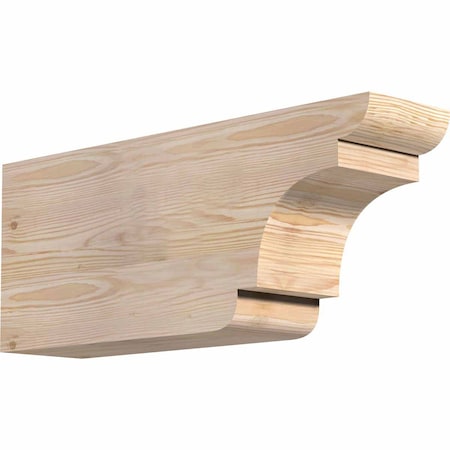 Ekena Millwork New Brighton Smooth Rafter Tail, Douglas Fir, 5 1/2"W x 10"H x 24"L RFT06X10X24NEB00SDF